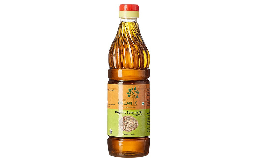 Sampurn Organic Sesame Oil    Bottle  500 millilitre